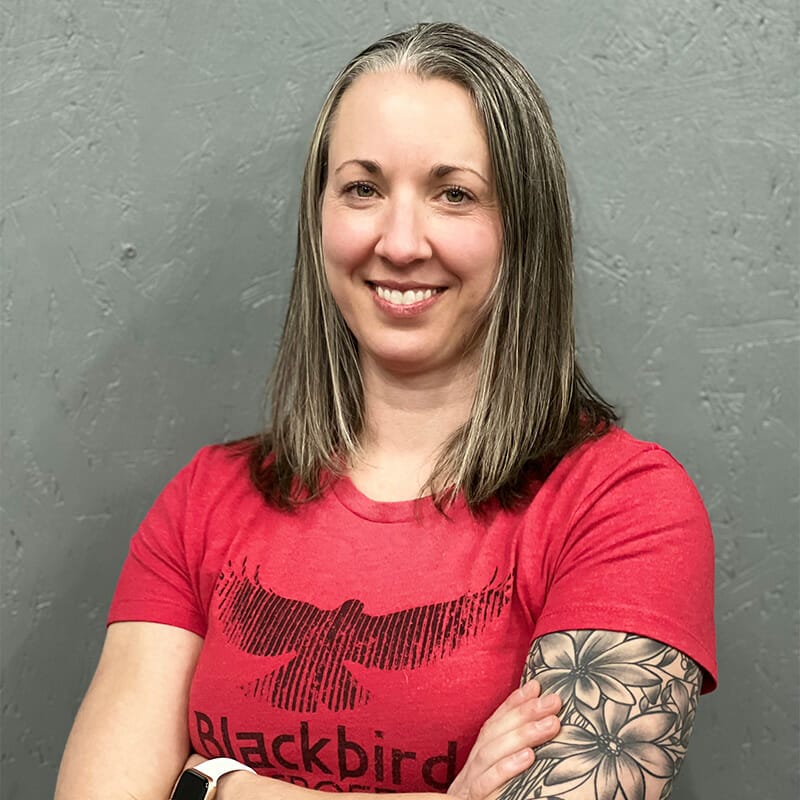 Ashley Richelderfer Ace coach at Blackbird CrossFit